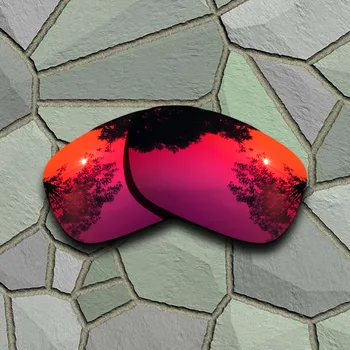 Violetinė Raudona Akiniai nuo saulės, Poliarizuoti Pakeitimas Objektyvai už Oakley Twoface