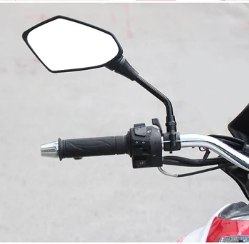 Motociklo Veidrodėlis Indikatorius Retrovisor Moto Aksesuarai: honda cbr f4 yamaha xt660x ducati multistrada 1200 yamaha tzr 50