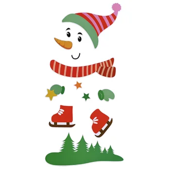 Kalėdų Lipdukai Kalėdų Senį Briedžių Šaldytuvas Magnetas Santa Claus Mielas Ir Įdomus Šaldytuvas Magnetas Multi-purpose Kalėdų Dekoro