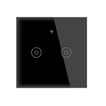 TUYA WiFi 433MHZ Smart Touch Jungiklis Ne Neutrali, Reikia Protingo Namo Sienos Laiko Balsas Dirbti Su Alexa 