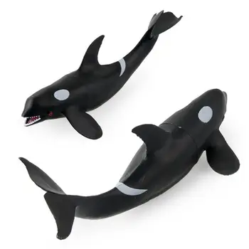 6Pcs Modeliavimas Bangininis Ryklys Vandenyno Gyvūnų PVC Modelis Figūrėlė, Vaikams, Žaislas, Stalo Dekoras Bamblys Ankstyvojo Ugdymo Pažinimas
