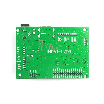 HDMI Valdiklio plokštės + Apšvietimas Inverter + 30Pins Lvds Laidas + Maitinimo Adapterio Rinkinys, skirtas LTN154AT07 1280x800 1ch 6 bitų LCD Skydelis