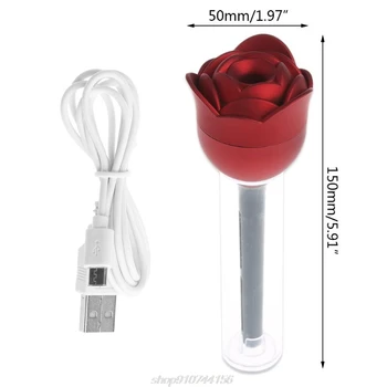 Mini Rožė Gėlių USB Drėkintuvą Oro Valytuvas Aromato Difuzorius Purkštukai Office Home D08 20 Dropshipping