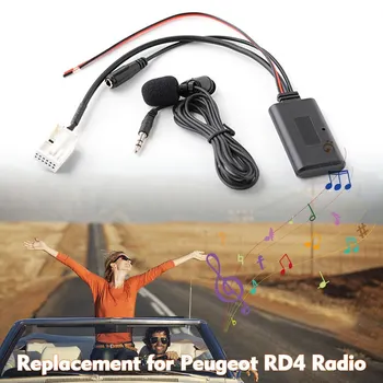 Automobilių AUX Audio BT Adapteris Su Mikrofonu Rankose Nemokamai Skambinti Pakeitimo Aux Imput Adapteris Aux Posūkio Signalo Perjungimas