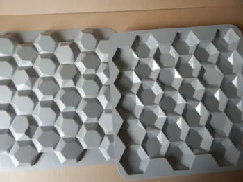 2 vnt Plastmasės liejimo formas ABS Formų 3D Dekoratyvinės Sienų Skydai Gipso Unikalaus Dizaino, 2021 Metais