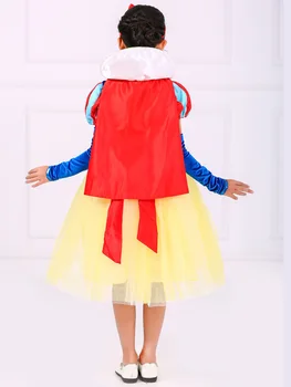 Mados Kostiumas Helovinas Enfant snieguolė Baby Girl Dress Kostiumai Vaikų Žalsvai 2019 Princesė Šalies Simbolį Mergina Suknelės