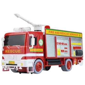 Burbulo Pūtimo Žaislas gaisrinė mašina su Šviesos ir Garsai Apima Burbulų Skysčio ir Kanalo,Vaikams, Berniukams ir Mergaitėms