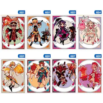 Anime Tualetas-Privalo Hanako-chan Manga HD Spausdinti Retro Plakato, Sienų Lipdukai, Skirtą Kambarį Namuose Meno Apdaila