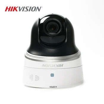 HIKVISION DS-2DE2204IW-DE3/W Tarptautinės Versija 2MP/1080P IP Kamera Mini PTZ IR PoE ONVIF Wifi, SD Kortelės Lizdas APP Kontrolės