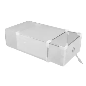 5 VNT Moistureproof Batų Organizatorius Plastiko Batų Saugojimo Dėžutė Eco-Friendly Stalčių Tipo, Batų dėžės Derinys Atveju