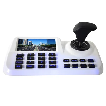 Onvif Networ kreiptuką valdiklį, klaviatūrą su Nauja 5 colių LCD ekrano H. 265 3D VAIZDO IP PTZ HDMI USB IP PTZ vaizdo kameros Apsaugos