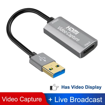 USB Live Transliacijos 1080P 60fps Plug And Play HD 