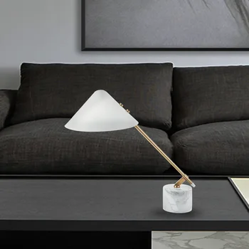 Šiaurės šalių mados stalo lempos po modernus paprastas tyrimas asmeninį kambarį dizainerio lovų, miegamojo staliukas, lempa