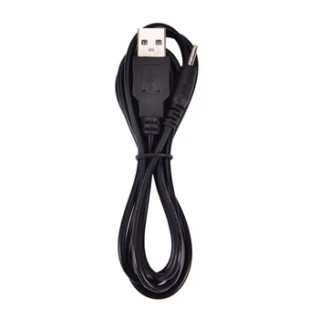 DC 5V maitinimo kištuką USB-A 2.0-5.5 mm Barelį Jack Male kabelio su adapteriu švino