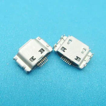 10vnt samsung I9000 S8000 S5630C S5620 S5660 I8910 I9003 I9008 I9020 Micro USB Jungtis Moteris 7 pin Įkrovimo Lizdas