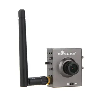 Boscam TR1 FPV 5.8 GHz 8CH 200MW vaizdo siųstuvas integruota 1/3 CMOS kamera