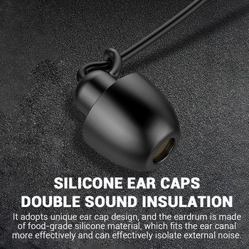 Miego ausinės, Triukšmo panaikinimo Ausinių,minkšti silikoniniai ausinių, 3,5 mm Tipo c In-ear ausinių su Mikrofonu 