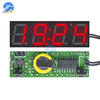 Raudona 3 1. LED DS3231SN Skaitmeninis Laikrodis, Temperatūra Įtampos Modulis 