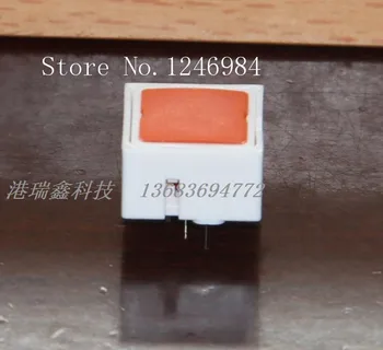 [SA]Taivano Deli Wei dailywell oranžinės spalvos juostelės šviesos stumtelėti mygtukas 15 * 15 nėra užrakto mygtuką PKS5B4250R--50pcs/daug