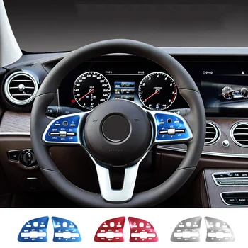 Automobilių Mygtuką Lipdukas Mercedes-Benz A/B/C/E Klasė 2020 GLS GLE GLB Vairas Mygtuką Lipdukas Apdailos Reikmenys