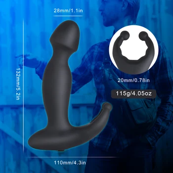Naujas Išangę Sekso Žaisliukai Vyrams Prostatos Massager Vibrator Butt Plug Analinis Vibruojantis Suaugusiųjų Sekso Produktai Vyrų Analinis Kiaušinių Žaislas Masturbacija