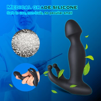 Naujas Išangę Sekso Žaisliukai Vyrams Prostatos Massager Vibrator Butt Plug Analinis Vibruojantis Suaugusiųjų Sekso Produktai Vyrų Analinis Kiaušinių Žaislas Masturbacija