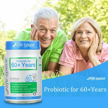 Gyvenimo Erdvės Probiotikų Naudingų Bakterijų 60+ Metų Imuninę, Virškinimo pagyvenusių žmonių Sveikatos ir Sveikatingumo Produktų tuštinimasis