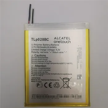 Originalus Baterija tinka Alcatel TCL Mobilus Alcatel tab pixe 3 Baterijos Modelis TLp028BC/TLp028BD baterija