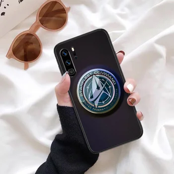 STAR TREKs filmą Telefoną Atveju Huawei P Mate Smart 10 20 30 40 Lite Z 2019 Pro juodas Apvalkalas Minkštas Coque Tendencija Bamperio Dažymas