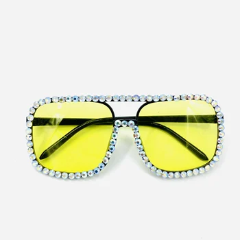 ZAOLIHU turas didelių rėmo akiniai nuo saulės saldainiai spalvos akiniai nuo saulės moterims, negabaritinių akiniai nuo saulės, prabangos prekės ženklo moterų UV400 akiniai