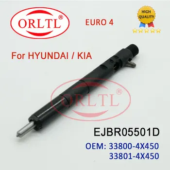 ORLTL EJBR05501D ( 33800-4X450 ) Common Rail Assy Purkštuvas EJB R05501D ( 338004X450 ) ForHyundai Kia