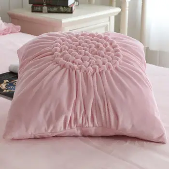 Plisuotos storas vilnos žiemos patalynės komplektas pilnas karalienė king size lova padengti nustatyti J/6pcs rožinė mėlyna lova sijonas antklode padengti nustatyti užvalkalas