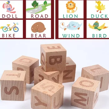 Naujos Medienos Rašybos Žodžių Žaidimą Vaikams Anksti Švietimo Žaislai Vaikams Mokymosi Mediniai Žaislai Montessori Ugdymo Įspūdį Žaislai