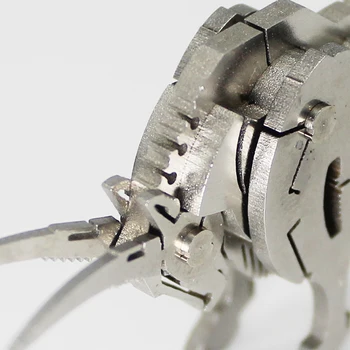 Raging Bull 3D Plieno Metalo Bendrą Mobilumo Miniatiūriniai Modelis Komplektai, Dėlionės, Žaislų, Vaikai, Berniukas Sujungimas Hobis Pastate