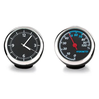Šviesos Mechaninė Automobilių Laikrodis Automobilio Prietaisų skydelis Laikrodis Mini Transporto priemonių Laikrodis Plieno Core Žymiklį Automobilių(Laikrodis)