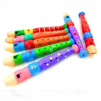 Kūdikių Švietimo Žaislai, Mediniai Žaislai, Mediniai Piccolo Muzikos Žaislas Dovana Vaikams Vaikų Muzikos Instrumentas, Švietimo Žaislas