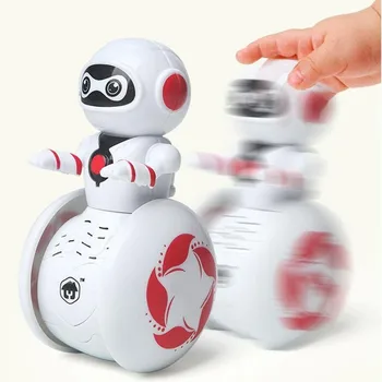 Naujausias Pažangios Masažuoklis Elektroninis Robotas Menkniekis Creative Muzikos Robotų Masažuoklis Robotas Vaikams Vaikščioti Žaislai, Žaislai Šokių K3T6