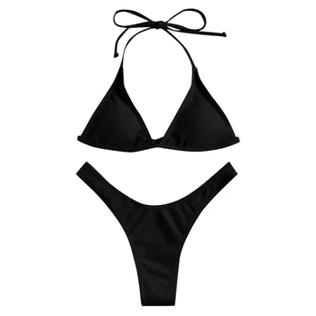KANCOOLD Aukšto Juosmens Biquini 2021 Maudymosi Kostiumai Brazilijos Paplūdimio 2021 Bikini Mujer Seksualus maudymosi Kostiumėliai, Jan12ND