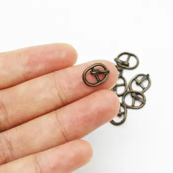 5.5 mm Mini Pin Sagtis Mažas Super Mažas Mygtukas Lėlės Diržų Priedai 