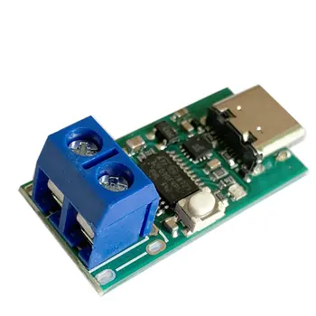 ZY12PDN USB-C C Tipo PD2.0 PD3.0 Sukelti DC Klaidingą Sukčiai Detektorius Nešiojamų Maitinimo Jungiklis Valdybos Modulis