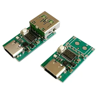 ZY12PDN USB-C C Tipo PD2.0 PD3.0 Sukelti DC Klaidingą Sukčiai Detektorius Nešiojamų Maitinimo Jungiklis Valdybos Modulis