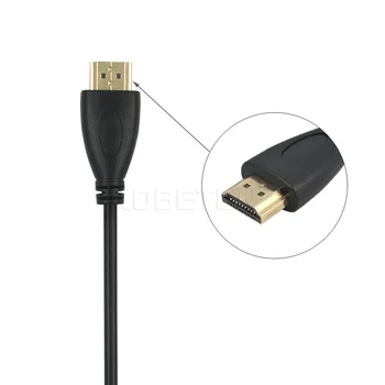 3 in 1 HDMI į HDMI Mini HDMI Micro HDMI Kabelis V1.4 Aukso apkalos Adapteris Keitiklis Xbox 360 HDTV 1080P 1M/1.5 M/3M/5M/10M/15M