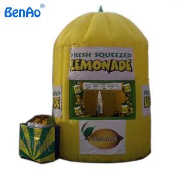 T122 BENAOFree laivybos 10*13ft pripučiami limonado stendas,pripučiami citrinų stendas, baras kabina kioskas palapinė reklamos palapinės, skirtos parduoti