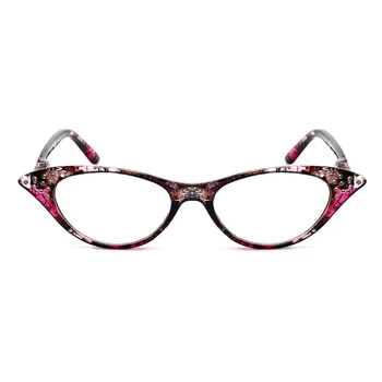 Lady Retro CatEye Skaitymo Akiniai Moterims Imitacija Deimantų katino akinius, akių Skaitytuvas +1.0 1.5 2.0 2.5 3.0 3.5 4.0 Dioptrijomis R200