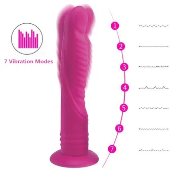 Silikono Didžiulis Dildo, Vibratoriai Sekso Priemonės Moterims Clit Massager G Spot Klitorio Stimuliatorius Siurbtukas Suaugusiųjų Sekso Žaislai Produktus