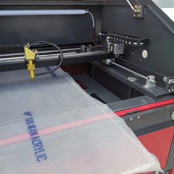 Mini laser cutting machine TS4060 lazerio pjovimo staklės, akrilo fanera, medžio, audinio, lazerinis graviravimas mašina ruida sistema