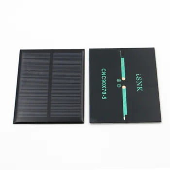 5V 160mA 0.8 Watt Solar Panel Standartas Epoksidinės Polikristalinio Silicio 