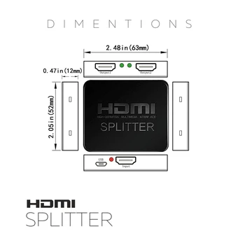 Hdmi Splitter 1 2 Out-Ultra Hd 