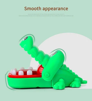 Kūrybos Mažo Dydžio Krokodilas Burną Stomatologas Bite Piršto Žaidimo Juokingi Gags Su Šviesos Ir Garso Žaislas Vaikams, Šeimai Šalis Žaisti Įdomus