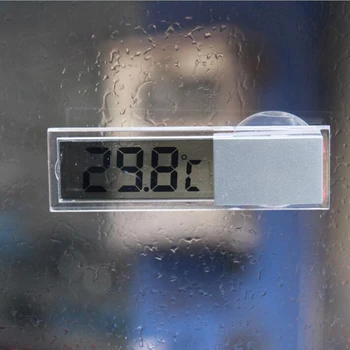 Dewtreetali Automobilio Elektroninių Skaidrus Laikrodis Grafiką su Gyvis Mini Skaitmeninis LCD Displėjus Automobilių Interjero Priedai